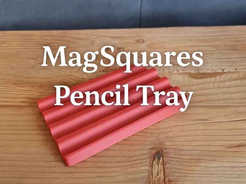 Magnetic Square - Pencil Tray
