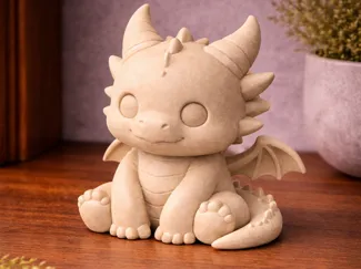 Cute Baby Dragon Figurine