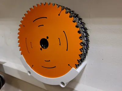 216mm/8.5'' Saw Blade Wall Holder