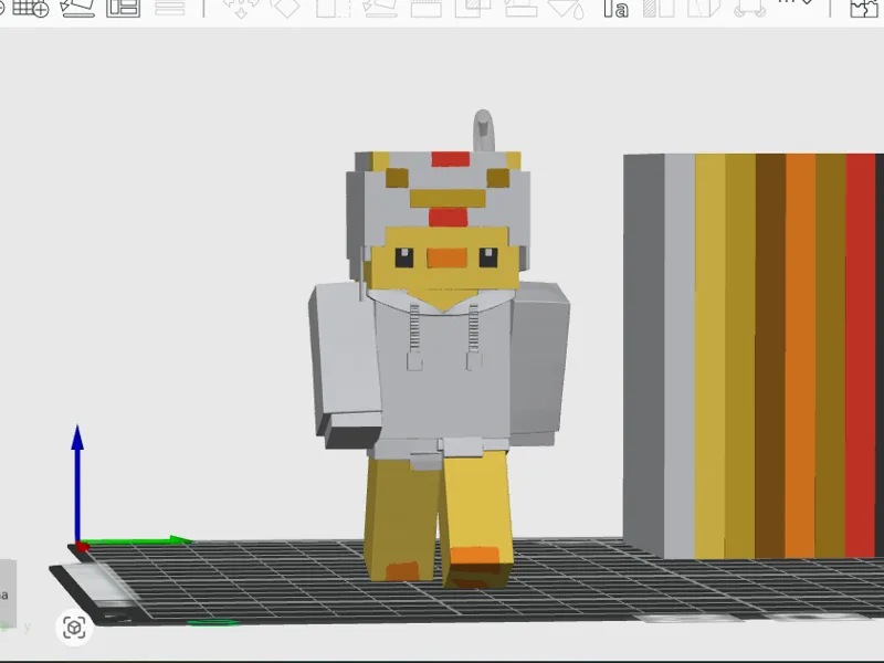 Minecraft Skin Llavero
