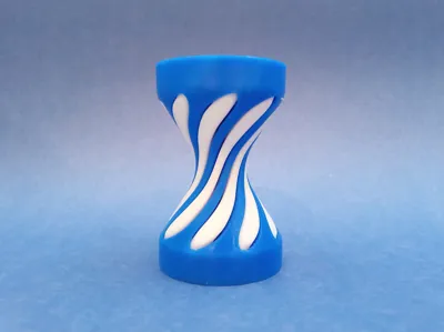 Spiral hourglass helix fidget