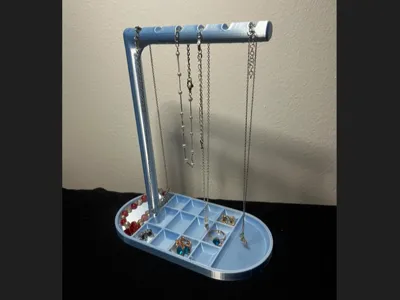 Elegant Jewelry Stand & Organizer |Necklace Holder