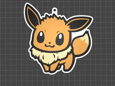 Eevee Keychain