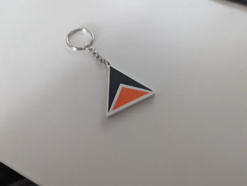 Subnautica Alterra Logo Keychain