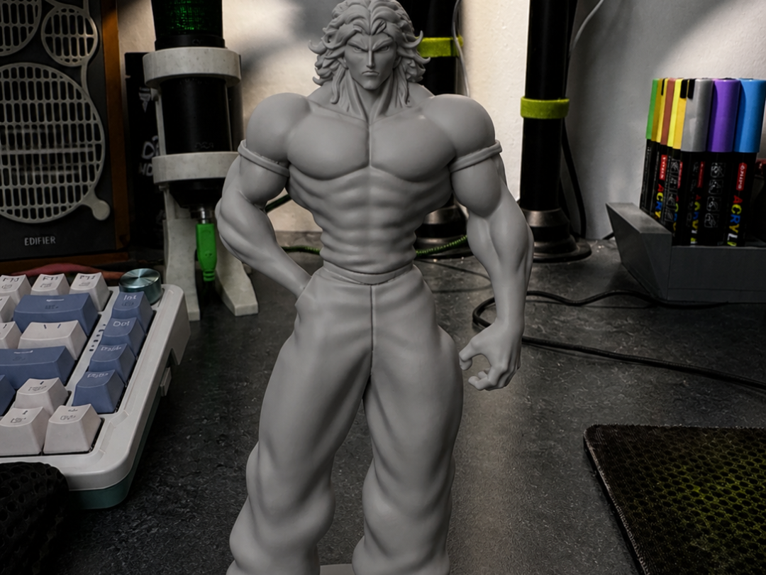 Yujiro Hanma Baki figure