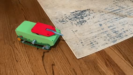 Medium Sized RC Cyberbrick Tank