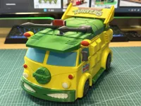 TMNT party wagon Deck Box