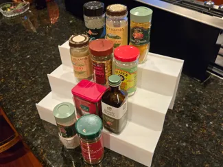 Custom Width Modular Spice Rack