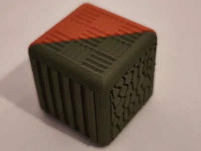 SnapSense textured Cube fidget 