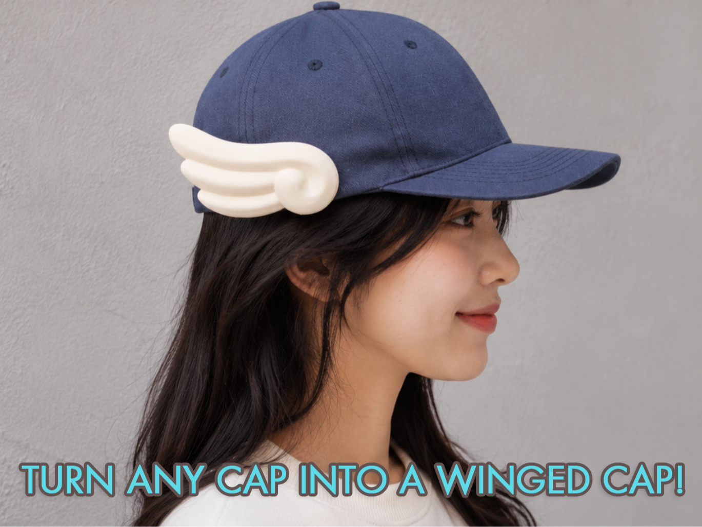 Retro Manga-Inspired Hat Wings| Print & Clip On