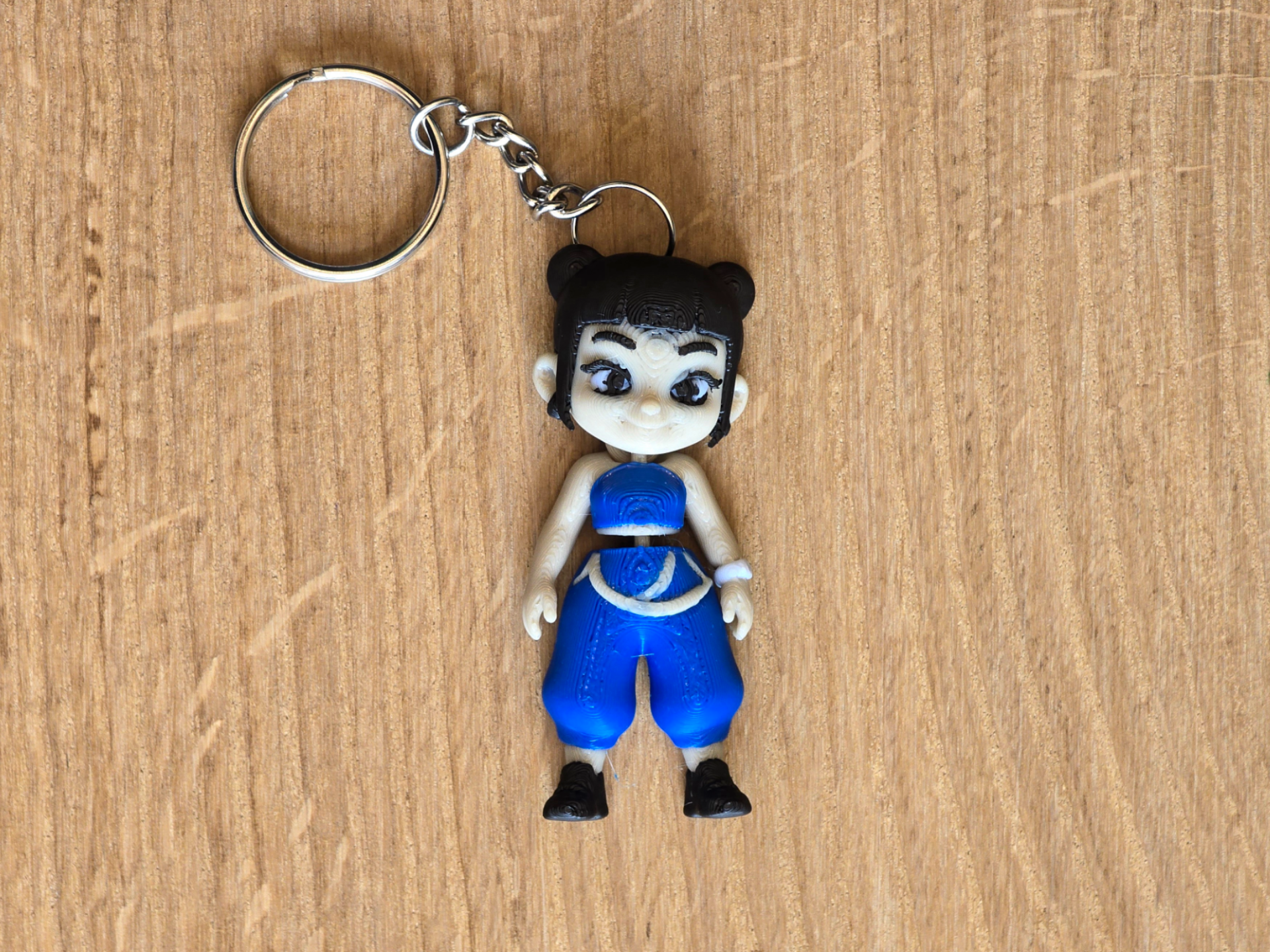 KPOP Demon Hunters Zoey Mini Flexi Keychain