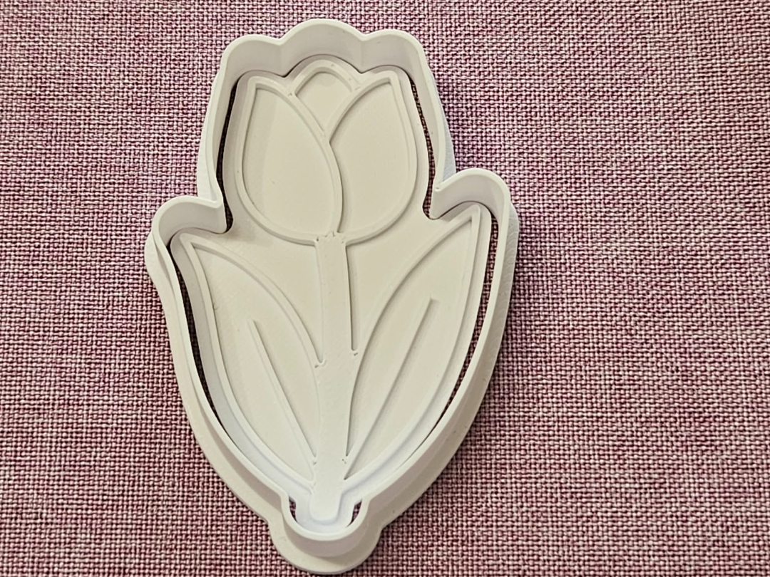 Spring Flower Easter Cookie Cutter Tulip