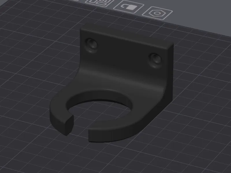 Wired/Wireless Microphone Wall Mount