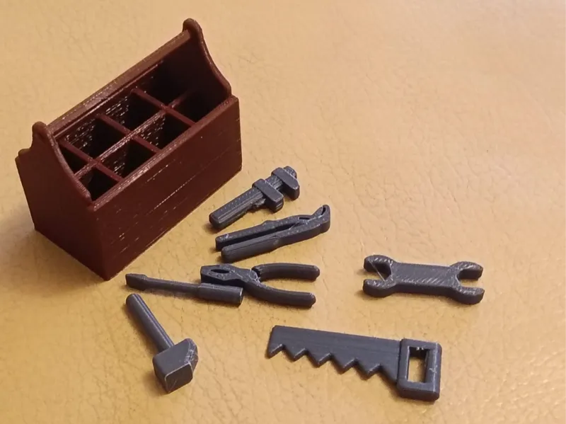 Playmobil tool box