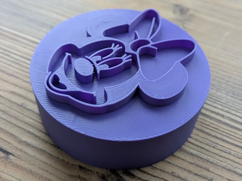 Minnie Maus Stempel Knete