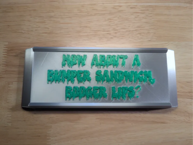 Bumper Sandwich Ernest Scared Stupid Tribute