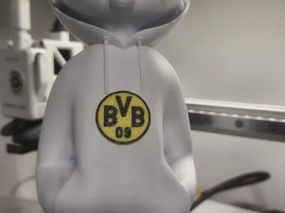 BVB Logo Adapted for Bugs Bunny Urban Hoodie