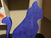Figurine chat minimaliste — photo 1