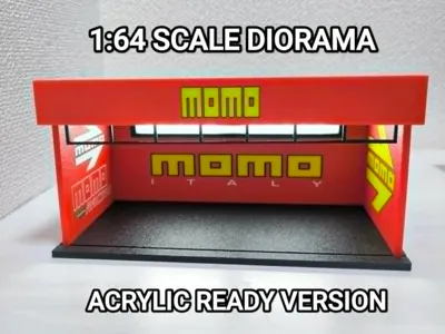 1:64 Scale Momo Diorama