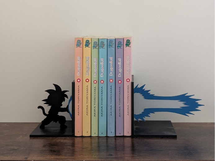 Kid Goku Kamehameha Bookends - Dragon Ball