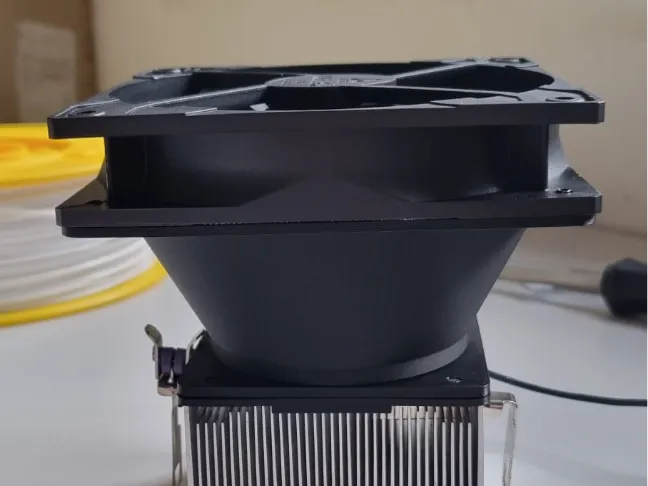 120mm fan mount for Athlon 64 X2 stock cooler