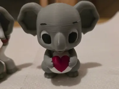 Koala with Heart