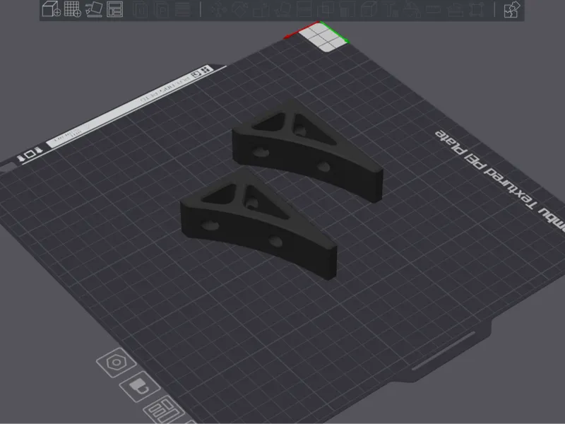 Pax/Komplement Drawer Support (screws required)