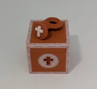 Cross Box and Key