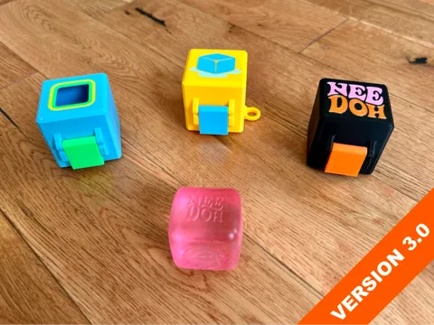 Caja o estuche: NeeDoh Nice Ice Baby Case (35mm size) Version 3.0 — referencia de MakerWorld