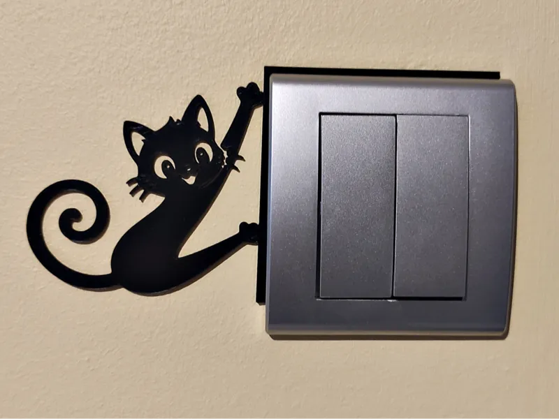 Light Switch Decoration – Cat 9