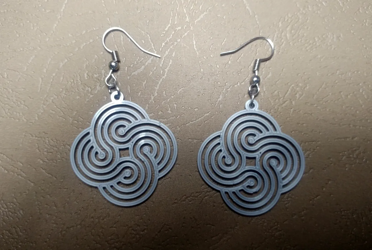 Infinite Echo Earrings view 3