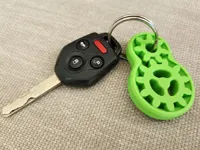 Porte-clés engrenage anti-stress — photo 1