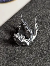 Topper de paille tête de dragon — photo 3