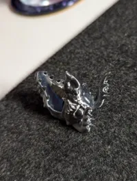 Topper de paille tête de dragon — photo 2