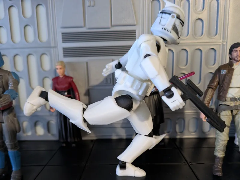 Dummy 13 Clone Trooper Feet for Figure Displays