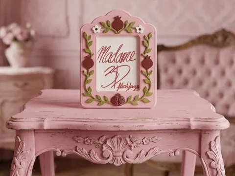 Marco decorativo: marco decorativo granadas — referencia de MakerWorld