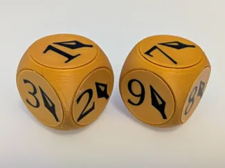 Flesh and Blood - 25mm Damage Dice