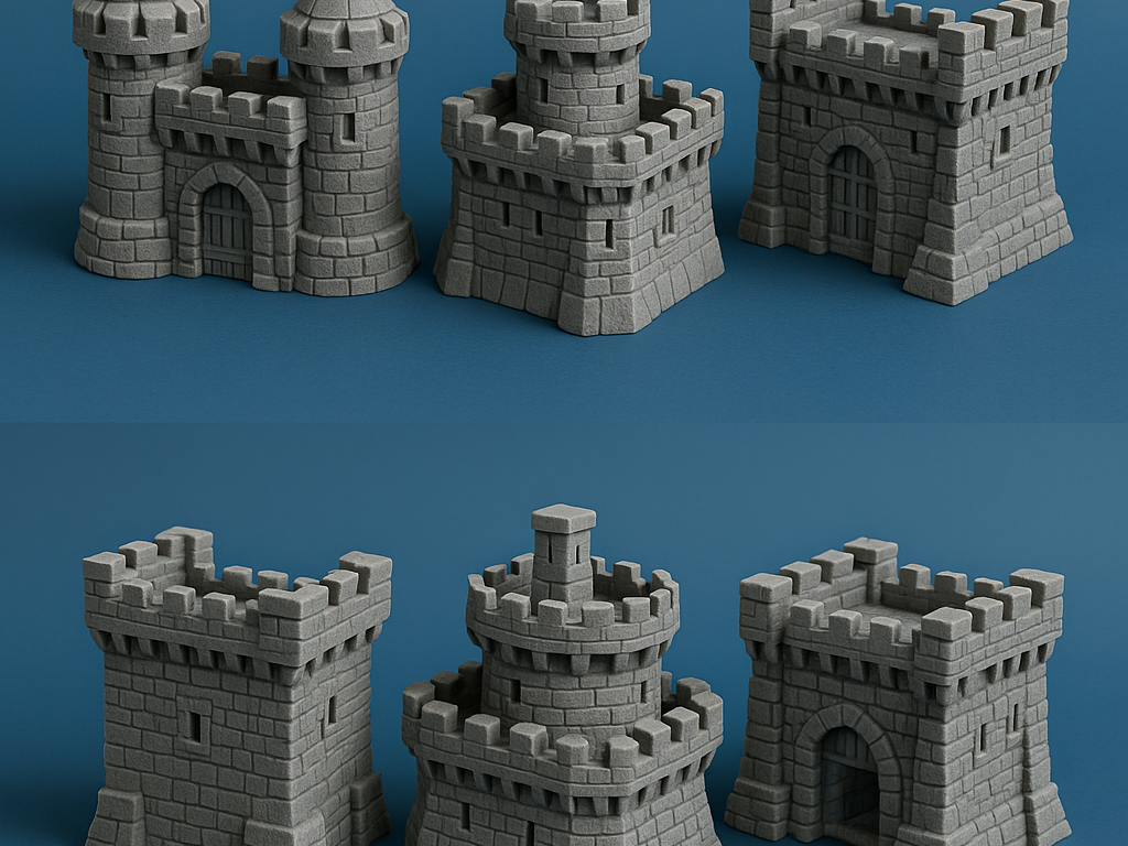 Castle Gate & Tower Pack