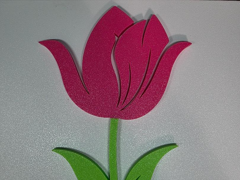 Tulip Wall Art Abstract