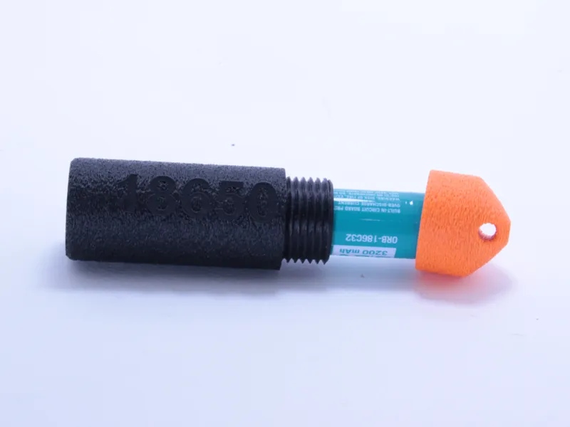 18650 Battery Case for flashlight - Portabatteria