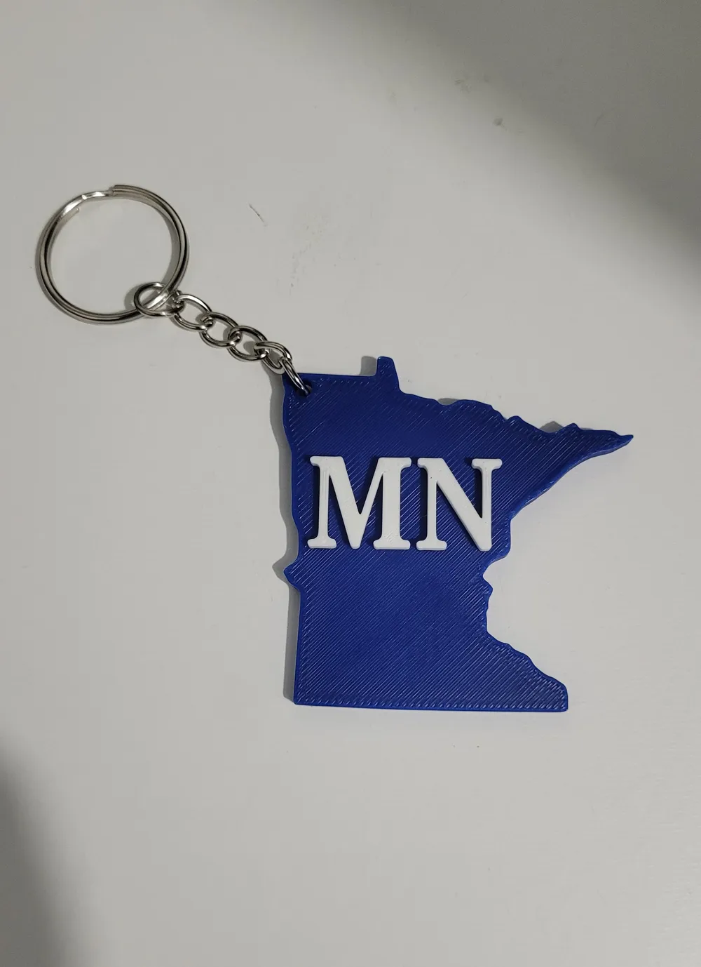 MN State outline keychain by 3D-Eleven MakerWorld: Download Free 3D Models