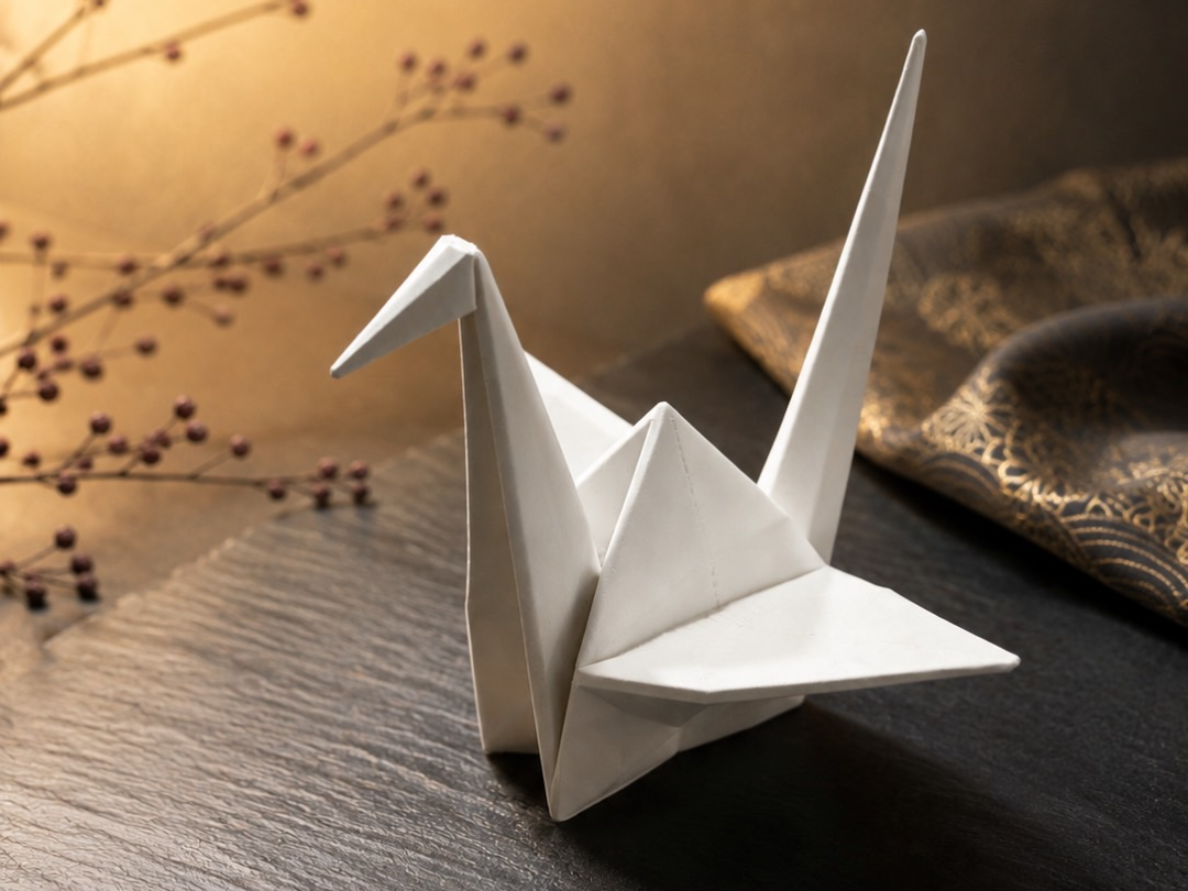 折り鶴 | Origami Low Poly Collection