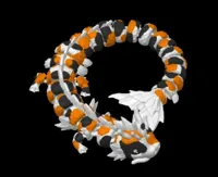 (FITS A1MINI) resized full color koi dragon