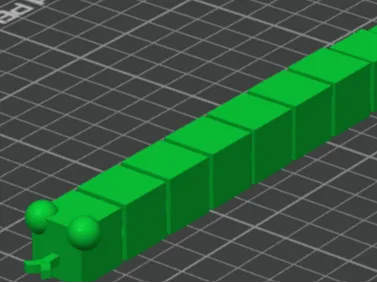 cube snake (one color)