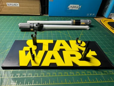 Lightsaber Swizzle Stick Display