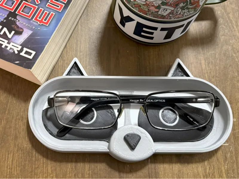 Raccoon Eyeglass Tray