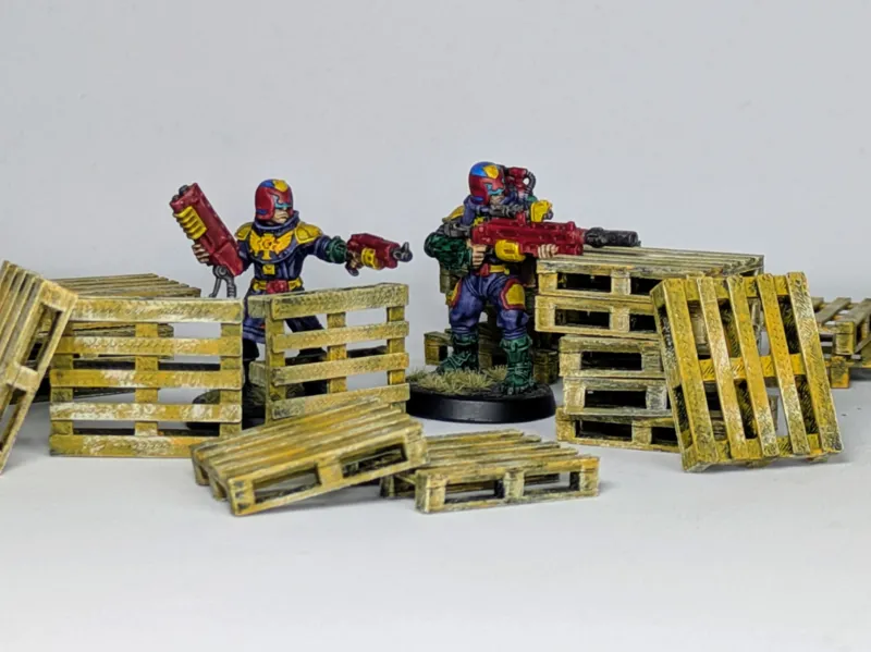 Industrial Mini Terrain - Transport Pallets