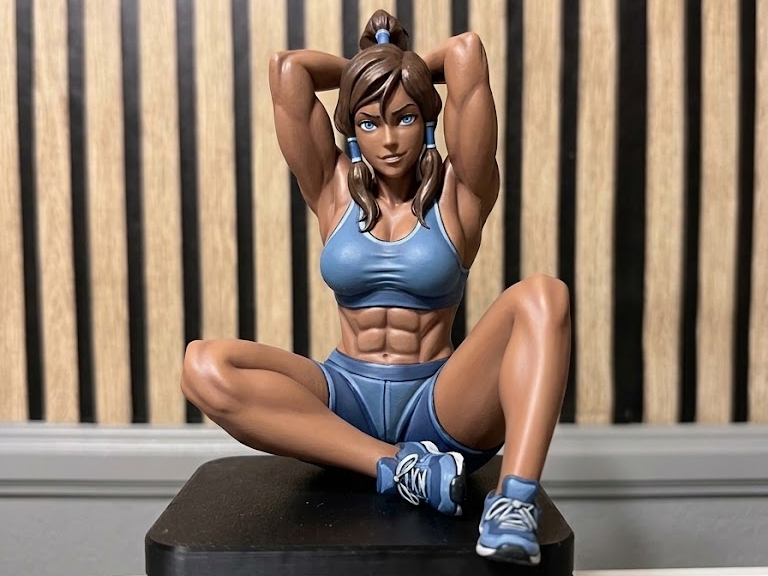Workout Fit Korra - Legend of Korra -TLOK 3D model