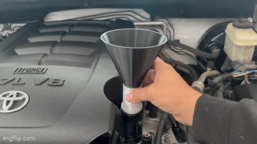Toyota Oil Filler Funnel