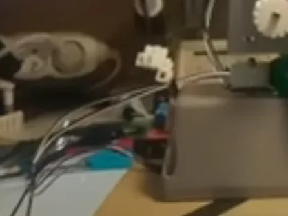 Strange pen holder
